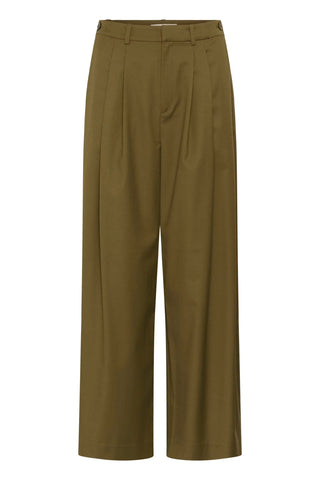 Gestuz Pants Gzolivia Military Olive / Green