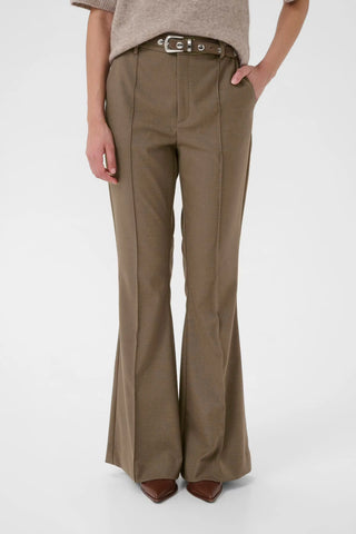 Gestuz Pants Gzpaula Dark Timberwolf Melange