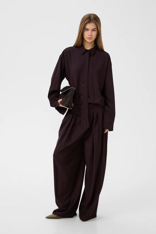 Gestuz Pants Gzschany Deep Plum / Purple