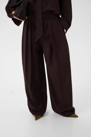 Gestuz Pants Gzschany Deep Plum / Purple