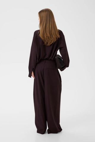Gestuz Pants Gzschany Deep Plum / Purple