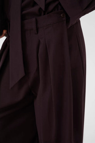 Gestuz Pants Gzschany Deep Plum / Purple