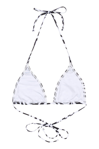 Gestuz Piliagz White Tiger Bikini Top - Anavi