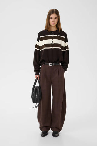 Gestuz Pullover Gzalexu Ganache/Slate Black/Egret / Multi Color