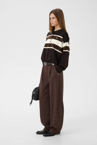 Gestuz Pullover Gzalexu Ganache/Slate Black/Egret / Multi Color
