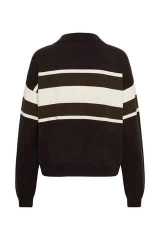 Gestuz Pullover Gzalexu Ganache/Slate Black/Egret / Multi Color