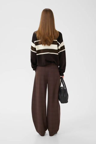 Gestuz Pullover Gzalexu Ganache/Slate Black/Egret / Multi Color