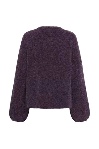 Gestuz Pullover Gzalpha Juniper Mélange / Purple