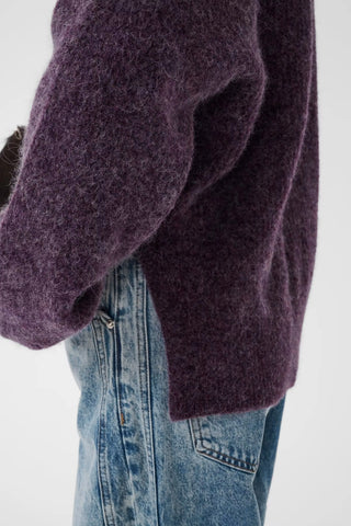 Gestuz Pullover Gzalpha Juniper Mélange / Purple