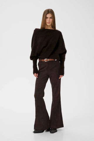 Gestuz Pullover Gzdebbie Ganache Melange / Brown