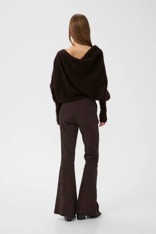 Gestuz Pullover Gzdebbie Ganache Melange / Brown