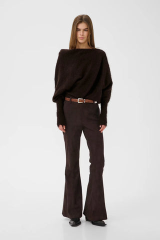 Gestuz Pullover Gzdebbie Ganache Melange / Brown