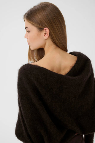 Gestuz Pullover Gzdebbie Ganache Melange / Brown