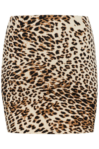 Gestuz Skirt Gzleora Light Leopard