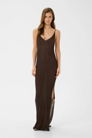Gestuz Top Gzsilvi Deep Brown Metallic