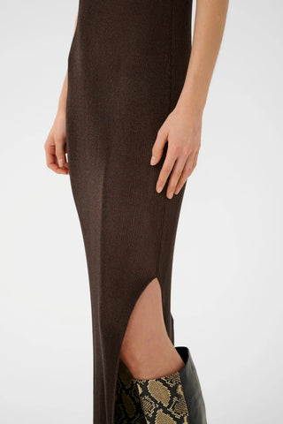 Gestuz Top Gzsilvi Deep Brown Metallic