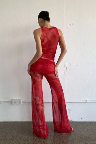 Insomnia Studio Pants Mesh Trousers Fuego