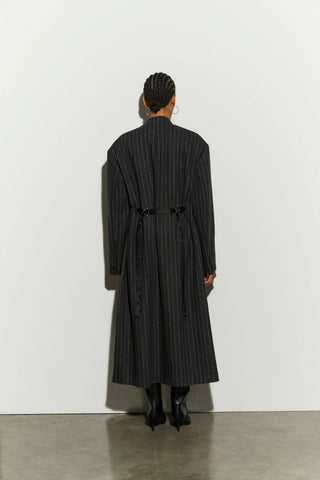 Isabelle Blanche Coat Black