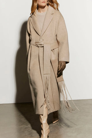 Isabelle Blanche Coat Oatmeal