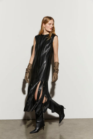 Isabelle Blanche Dress Black