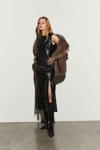 Isabelle Blanche Dress Black