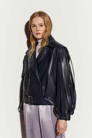 Isabelle Blanche Jacket Blue Nights