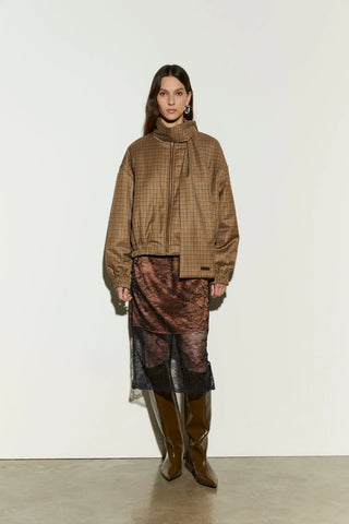Isabelle Blanche Jacket Tobacco Brown