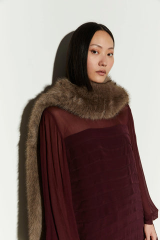 Isabelle Blanche Scarf Dune