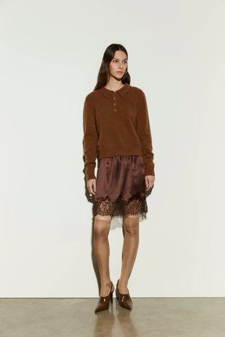 Isabelle Blanche Shirt Tobacco Brown