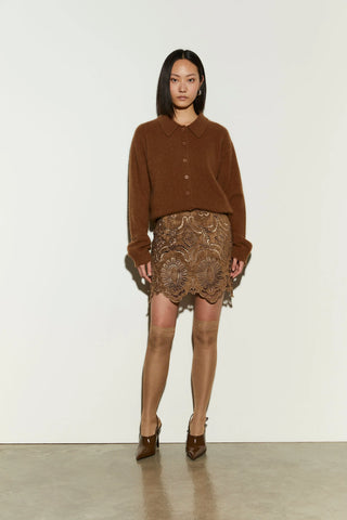 Isabelle Blanche Skirt Dune