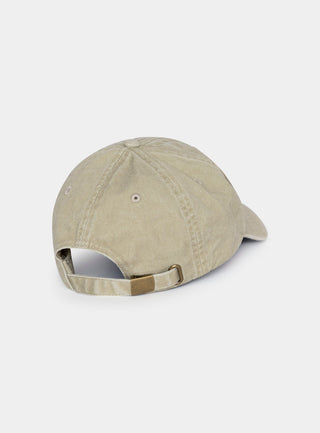  Laagam Beige Embroidered Logo Cap