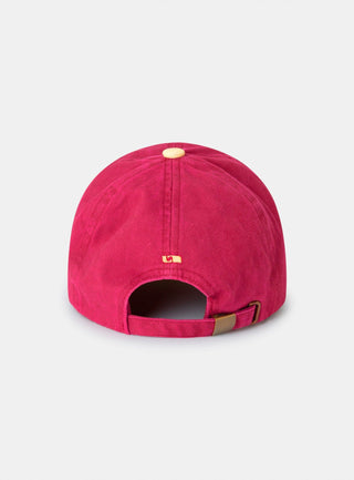  Laagam Bicolor Burgundy Embroidered Logo Cap