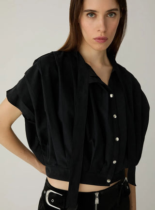 Laagam Blouse Kora Zania Black