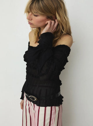 Laagam Blouse Petra Black