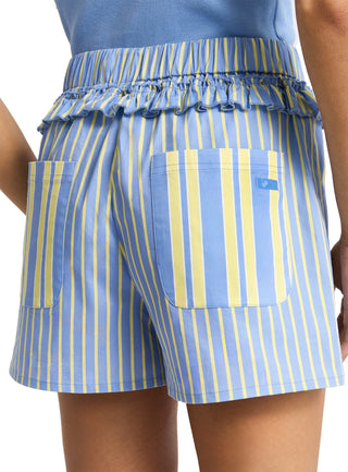 Laagam Caos Blue Poplin Boxer Pants