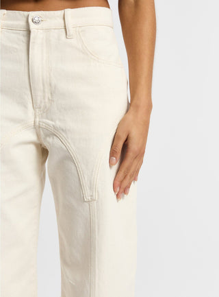  Laagam De-nimes Ecru Jeans