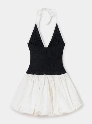 Laagam Dress Chloe Black/White