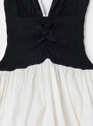 Laagam Dress Chloe Black/White