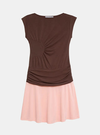 Laagam Dress Fiora Brown