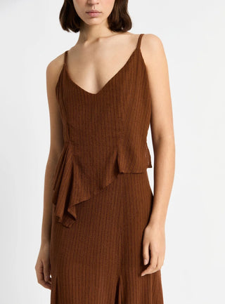 Laagam Dress Lea Brown