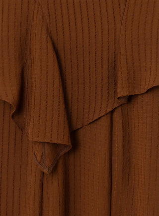 Laagam Dress Lea Brown