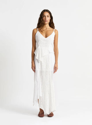Laagam Dress Lea White