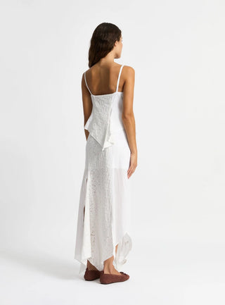 Laagam Dress Lea White