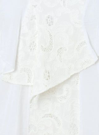 Laagam Dress Lea White