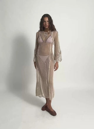 Laagam Dress Samui Ecru