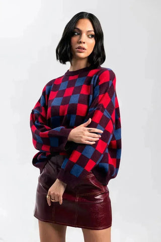  Laagam Frankie Burgundy Skirt
