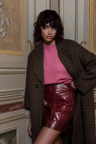  Laagam Frankie Burgundy Skirt