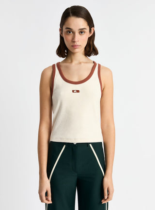  Laagam Kelsi Ecru Tank Top