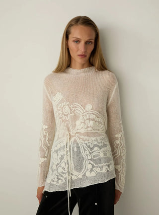 Laagam Knitwear Kalea Ecru