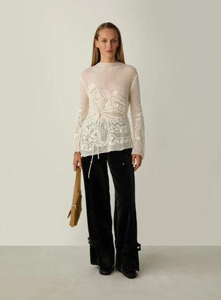 Laagam Knitwear Kalea Ecru
